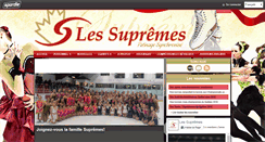 Desktop Screenshot of lessupremes.net