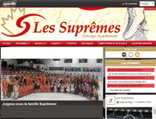 Tablet Screenshot of lessupremes.net